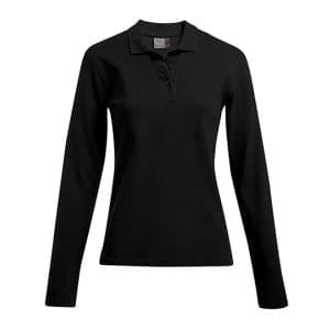 Women's Heavy Polo Long Sleeve